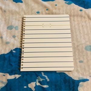 College-ruled, one-subject notebook